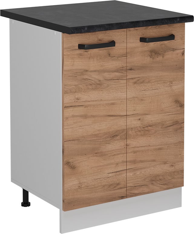Vicco R-Line Keukenonderkast Krachtige eik goud Antraciet 60 cm