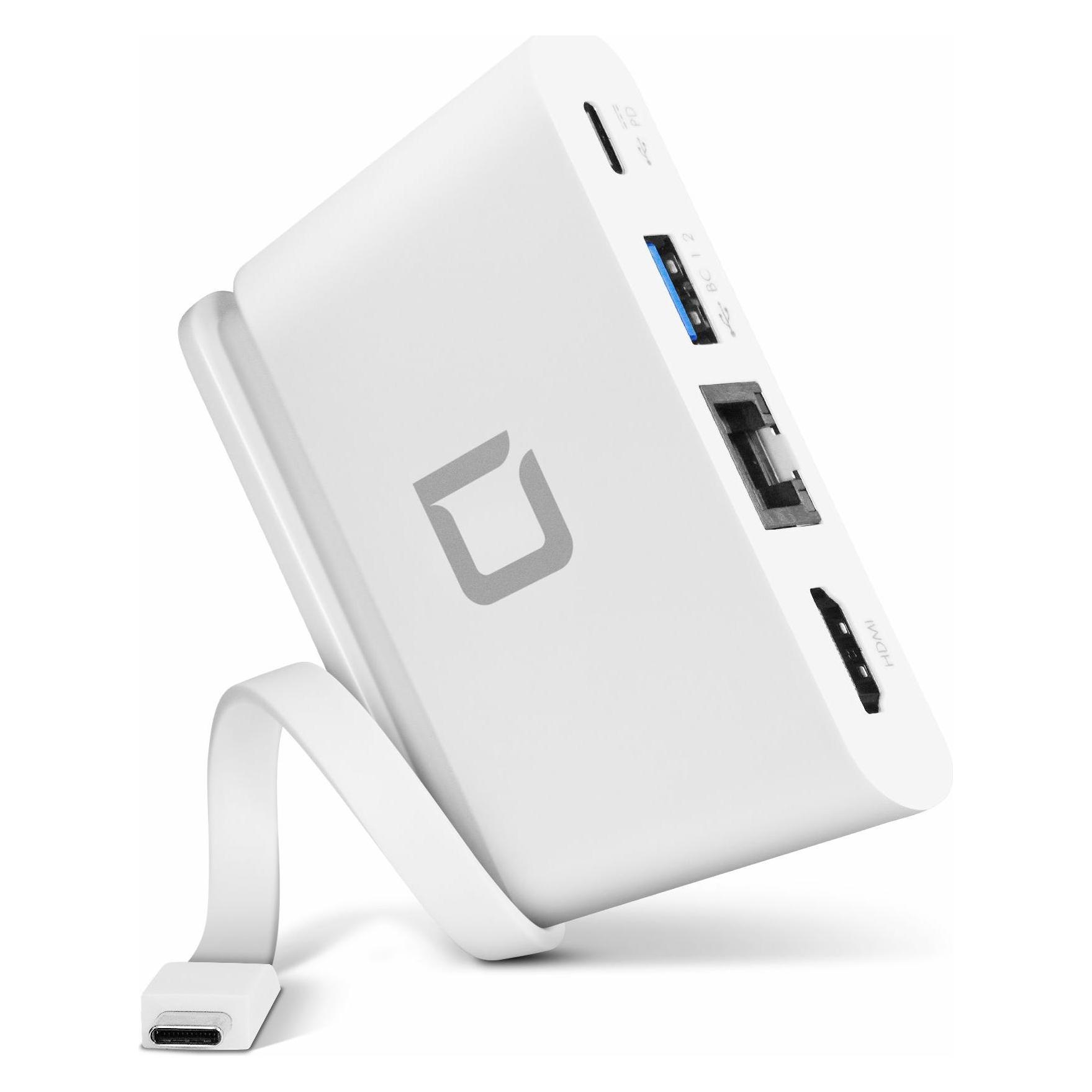 Dicota Portable 4-in-1 (USB-C, 4 Ports) (D31730)