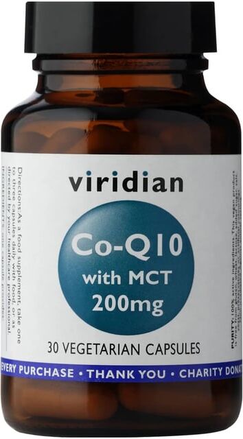 Viridian Co-Q10 Com MCT 100 mg 30 VCaps
