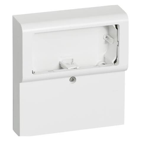 LK Fuga Paneelhalter softline 2 Modul horizontal, weiss (AAK503D6020)