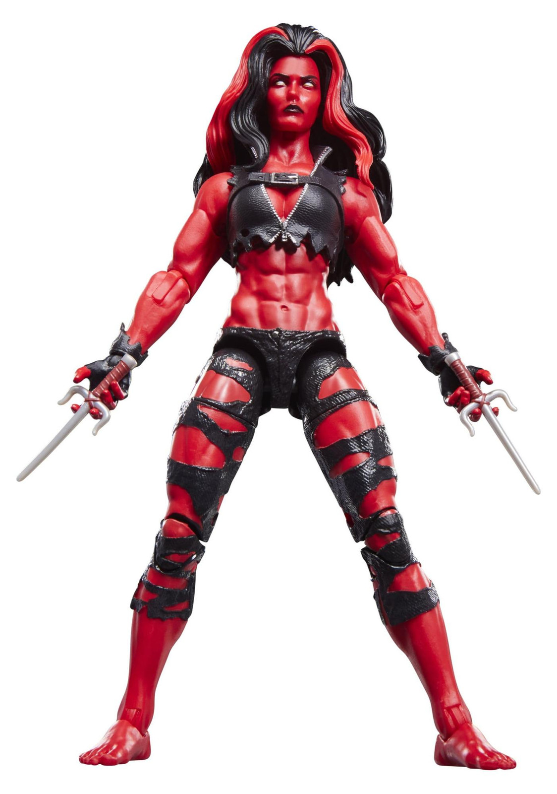 Hasbro Marvel Legends Red She-Hulk actiefiguur, 15 cm