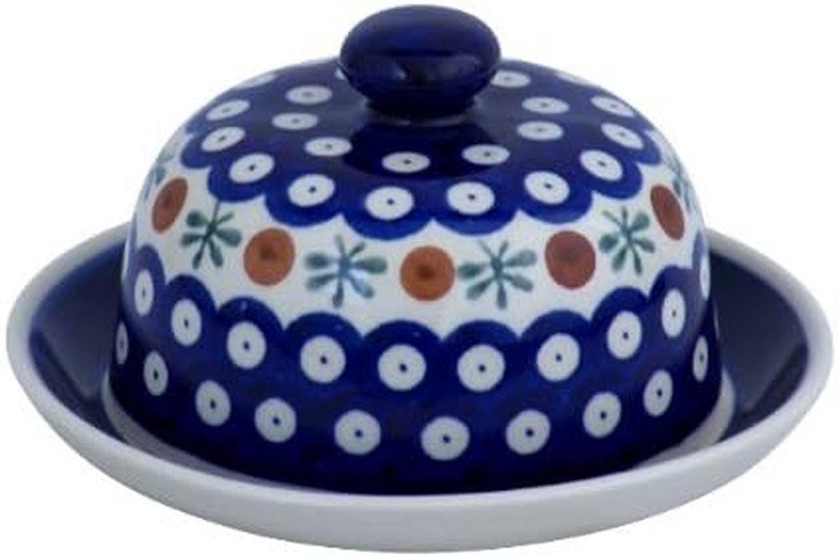 Handgemaakte Kaasstolp Botervloot Multicolor Ø 14 cm