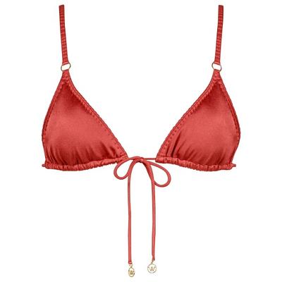 Watercult - Women's Crafted Essentials Bikini Top No. 7231 - Bikini-Top Gr 36 rot