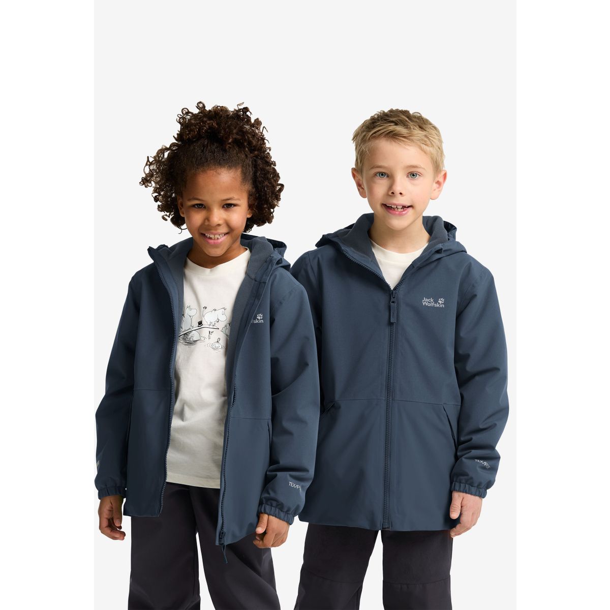 Jack Wolfskin Snow Days Jacket Kids midnight sky (C0412) 128 A65320_C0412_K10