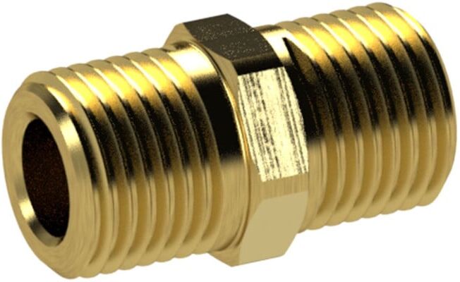 Riegler Double raccord fileté, R 1 a., R 1 a., SW 36, laiton (MS252R11)