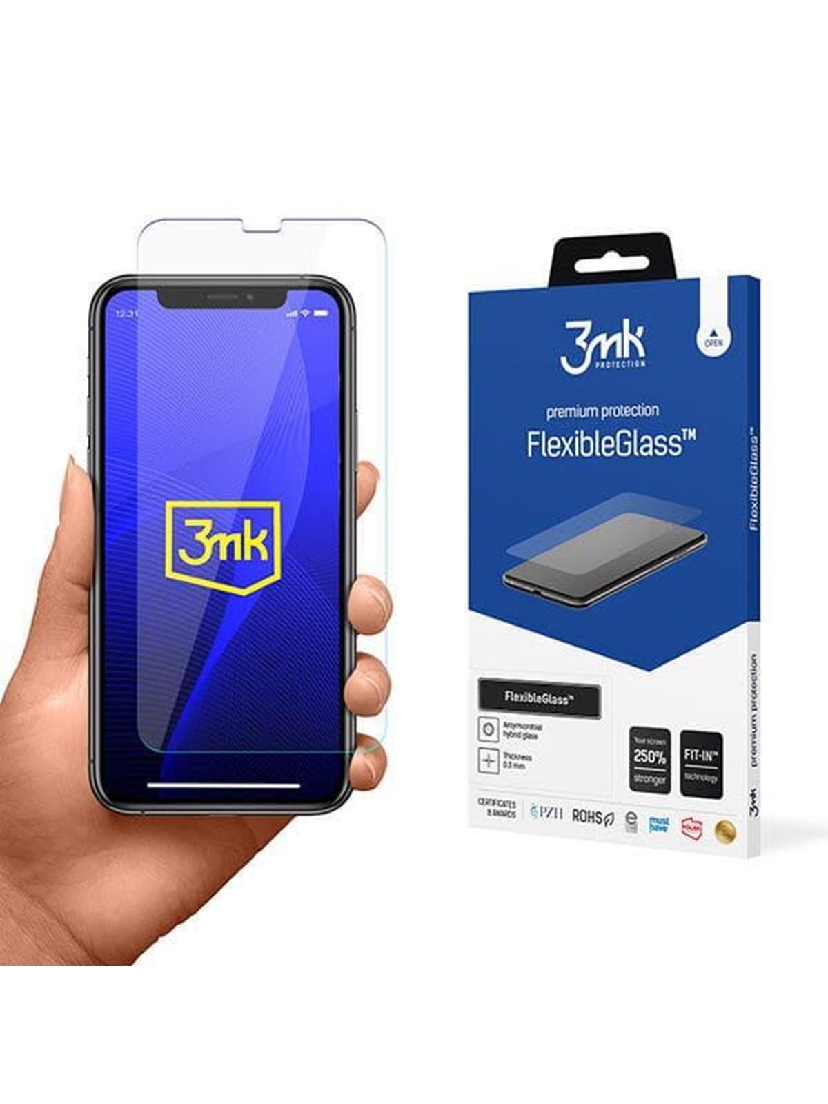 3mk FlexibleGlass Hybrid Glass for iPhone 11 Pro