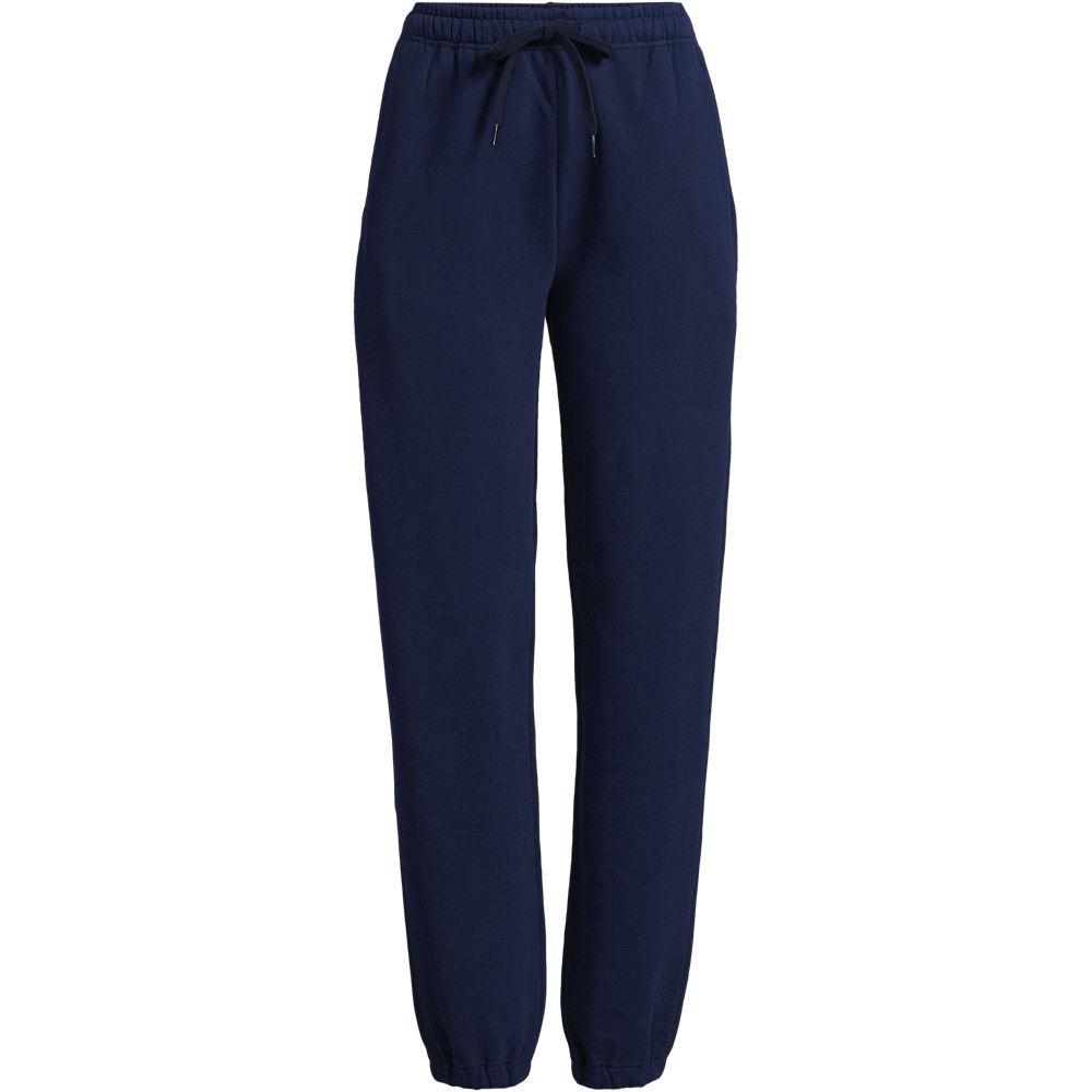 Serious Sweats Jogginghose in Plus-Größe, Damen, size: plus, Blau, Baumwoll-Mischung/Polyester-Mischung, by Lands' End