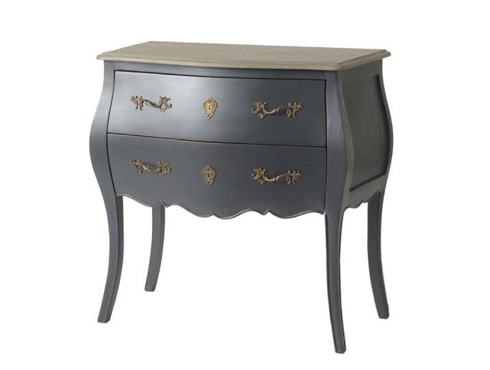 Commode murano céleste 2 tiroirs - amadeus