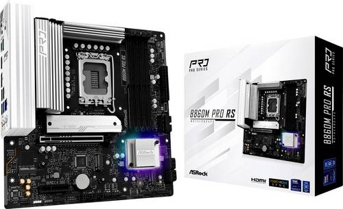 ASRock B860M Pro RS Mainboard Sockel (PC) Intel LGA 1851