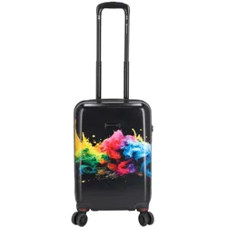 KENORADA Handgepäckkoffer Plumeria 4W S 55cm multi - 57