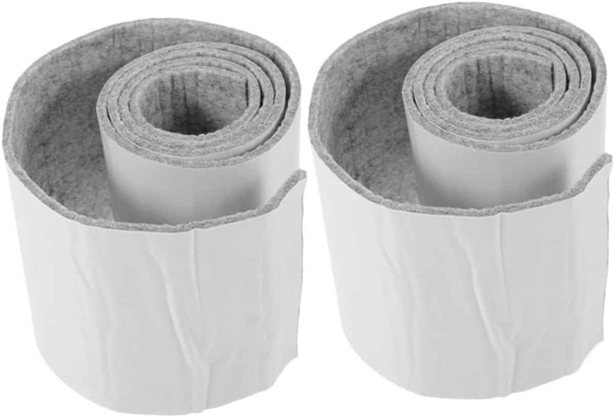 Vilt Pads Meubelbeschermers Donkergrijs - Zelfklevend Antislip - 100 x 10 cm