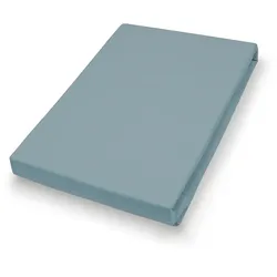Spannbettlaken Jersey AQUA (BL 100x200 cm) - türkis - BL 100x200 cm