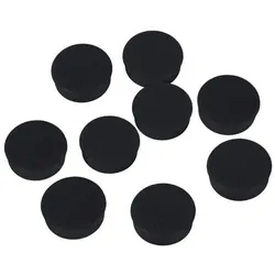 Magnete (8er-Set) - SCHWARZ f. Whiteboard, Magnettafel, Schaukasten
