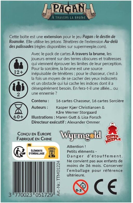 Super Meeple Extension À Travers La Brume - Pagan