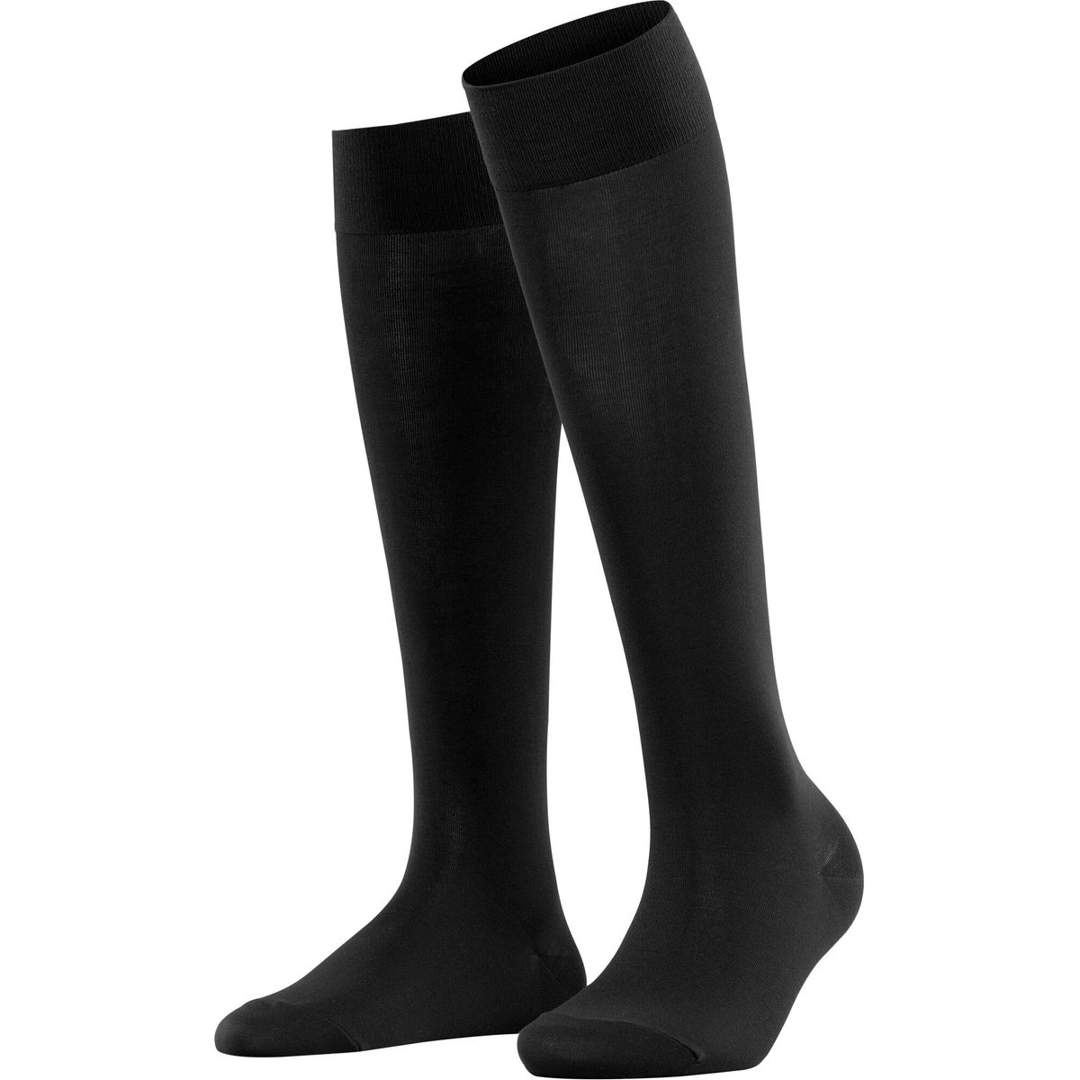 Falke Cotton Touch Damen Kniestrümpfe black (3000) 35-38 46605-3000-35-38