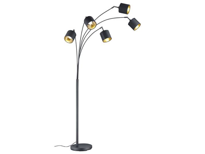 Design schemerlamp Tommy 5-lichts zwart met goud Trio - R46330579