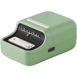 Niimbot Etikettendrucker B21 Pro, grün, mobil, bis 50mm, Thermodirekt, 300 dpi, Bluetooth