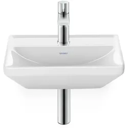 Duravit D-Neo Handwaschbecken 0738450041 45x33,5cm, ohne Überlauf, Hahnlochbank, 1 Hahnloch, durchgestochen
