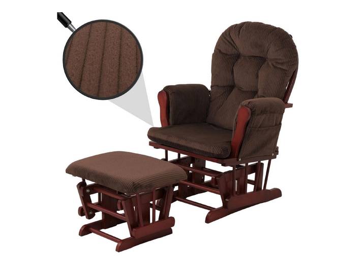 MCW Relaxsessel MCW-C76-Co, Schaukelfunktion, Extradicke, weiche Polsterung