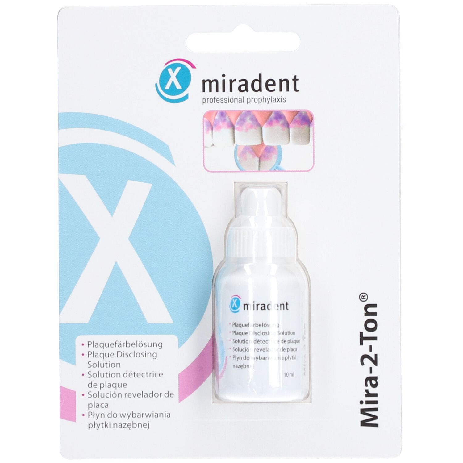 Mira 2 Ton Plaqueeinfärbung Lösung 10 ml