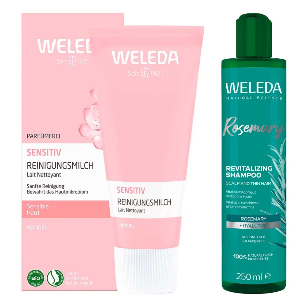 Sensitiv Reinigungsmilch Mandel & Rosmarin Shampoo 08108642