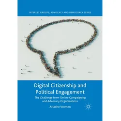 Digital Citizenship and Political Engagement, Fachbücher von Ariadne Vromen
