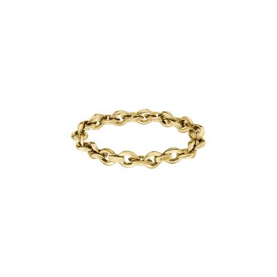 Armkette BOSS "FIORA", gold (gelbgoldfarben), Armbänder, Herren, 19cm, Edelstahl, Armkette