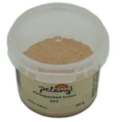 Pelangi Holzspachtel braun 202 - 500 g Becher
