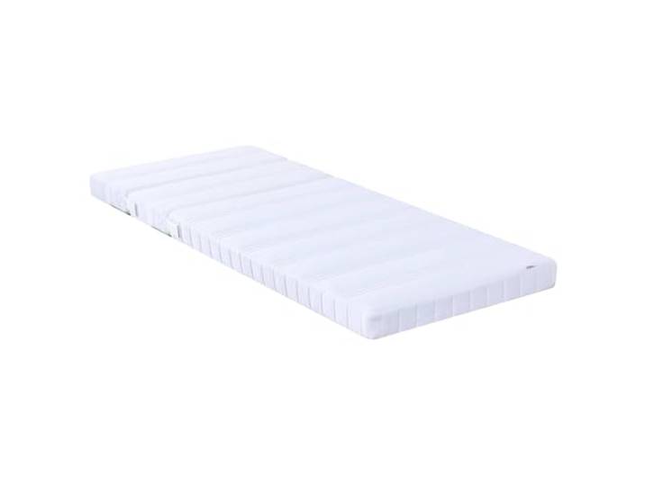 HBBMGYD Schaumstoffmatratze, dehnbar, 80 x 200 cm, Weiß PU-Schaum, Gel-Speicher, abnehmbarer Bezug, Atmungsaktivität, OEKO-TEX zertifiziert