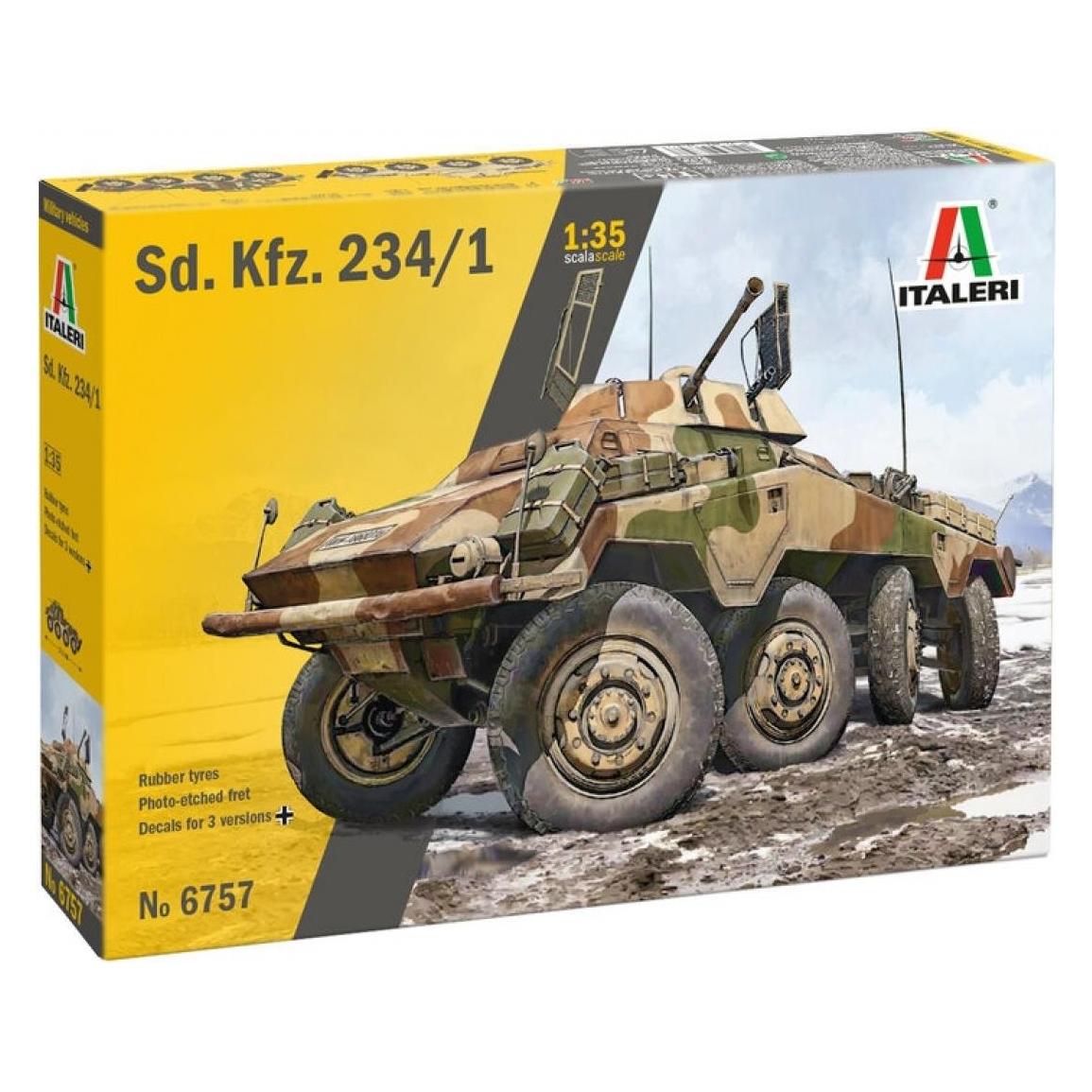 Italeri 1:35 Dt. Sd.Kfz.234/1 (2cm) (510006757)