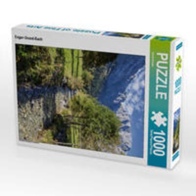 CALVENDO Puzzle Enger-Grund-Bach | 1000 Teile Lege-Größe 64x48cm Foto-Puzzle für glückliche Stunden