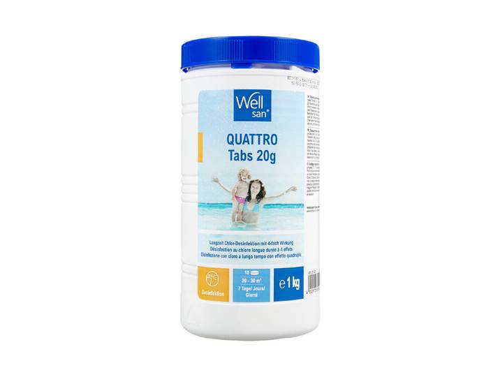 Wellsan Quattro Tabs 1 kg 50 Stück à 20 g