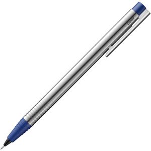Lamy Druckbleistift logo 105 blue, silber/blau, Edelstahl, HB, Strichbreite 0,7 mm