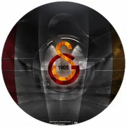 Essbares Papier-Logo „Galatasaray“, 19,5 cm