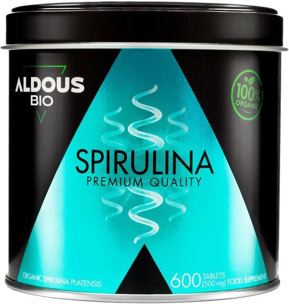 Aldous Spirulina Biológica Premium 600 Tabs
