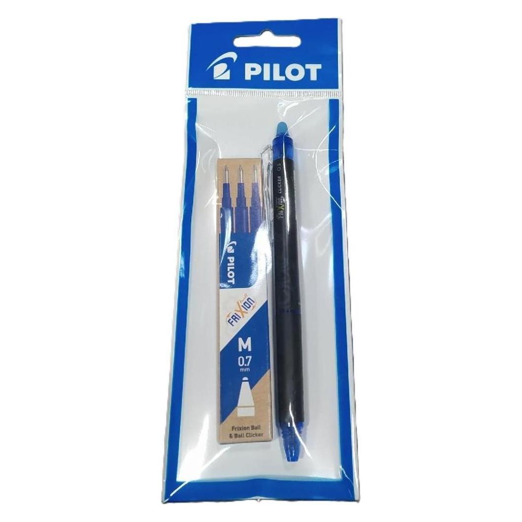 Pilot Set mit 3 blauen Frixion-Minen + Mix-Stift (Blau, 3 Stk.) (57344092)