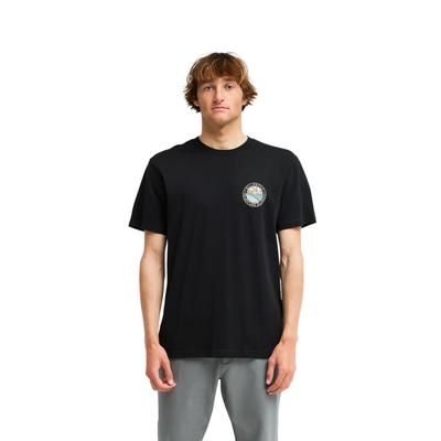 T-Shirt BILLABONG "Rockies", Herren, Gr. S, schwarz, Obermaterial: 100% Baumwolle., Shirts T-Shirt