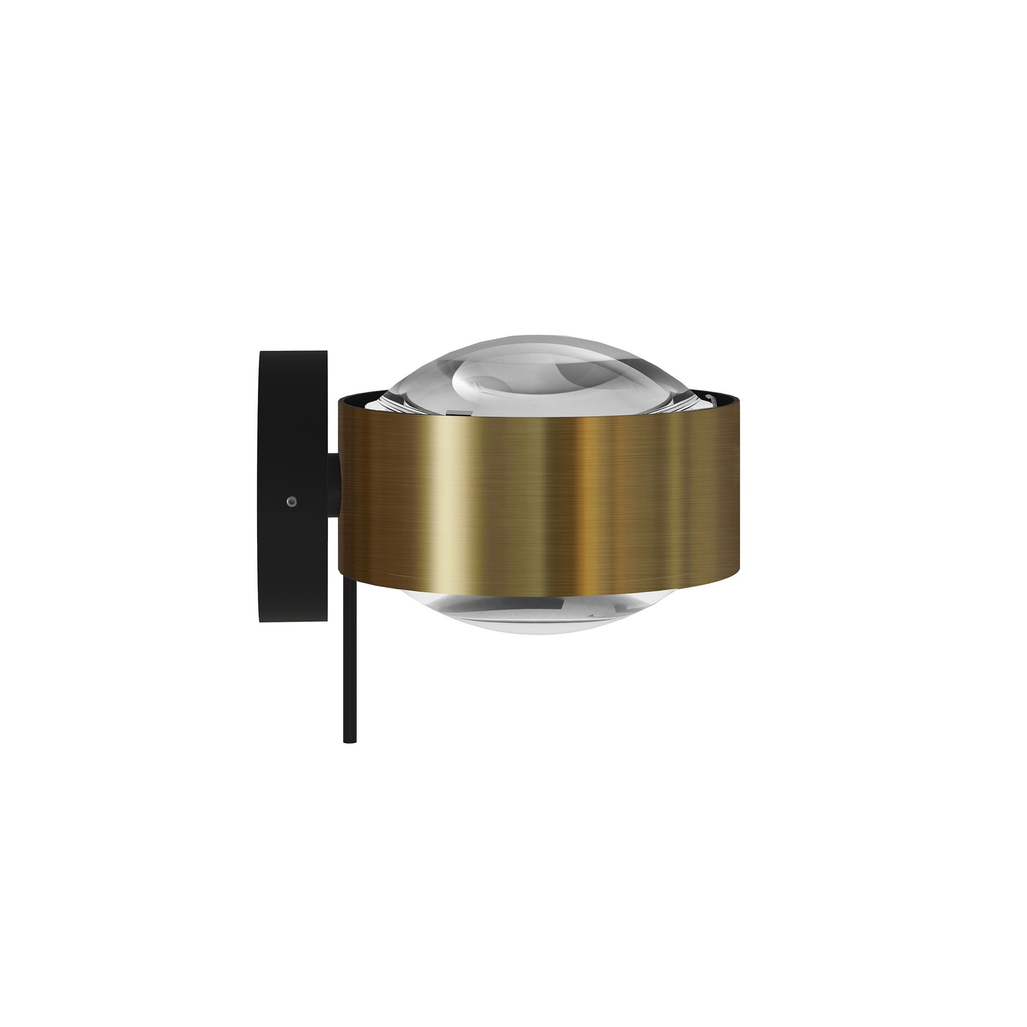 Top Light Avantgarde Puk! 120 Wall LED Wandleuchte (messing gebürstet, ohne Abde... messing gebürstet | ohne Abdeckung (für Nachbestellungen) 120-1012024