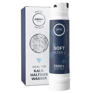 GROHE GROHE Wasserfilter-Ersatzfilter Blue Filter L-Size, 40412001, für  Blue & Red, 5-stufig, bis zu 2500 Liter