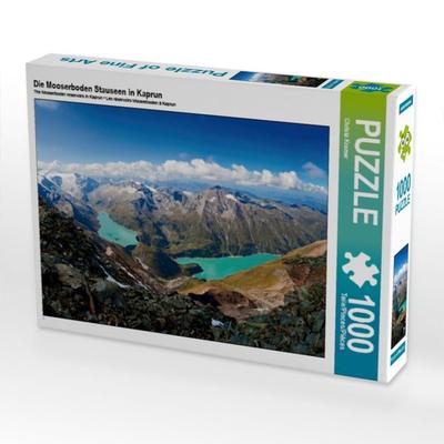 CALVENDO Puzzle Die Mooserboden Stauseen in Kaprun | 1000 Teile Lege-Größe 64x48cm Foto-Puzzle für glückliche Stunden
