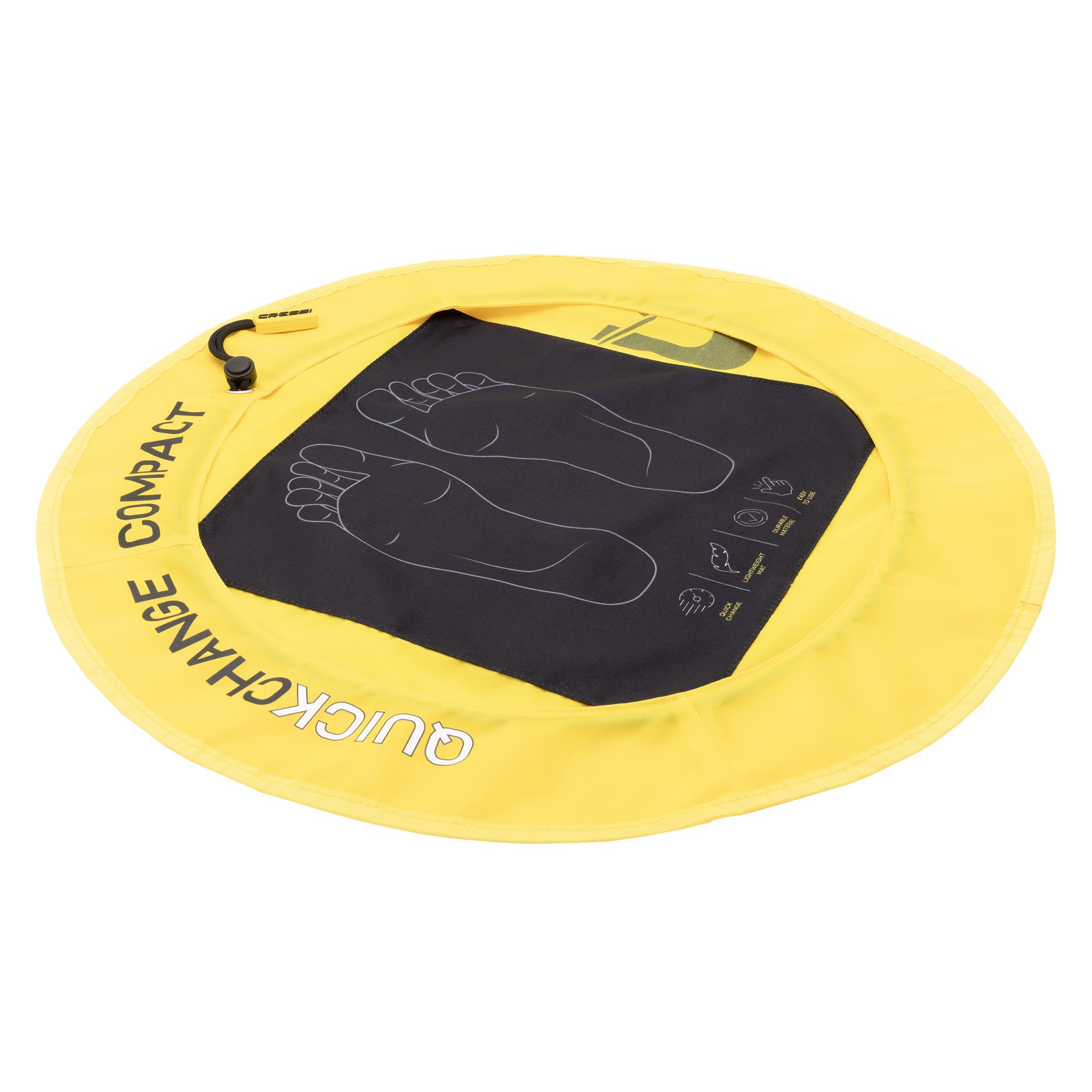 Cressi Quickchanging Mat Compact Hygienematte für Wassersport & Umkleideräume (NE001151)