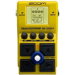 Zoom MS-200D+ (Gitarre), Effektpedal, Gelb