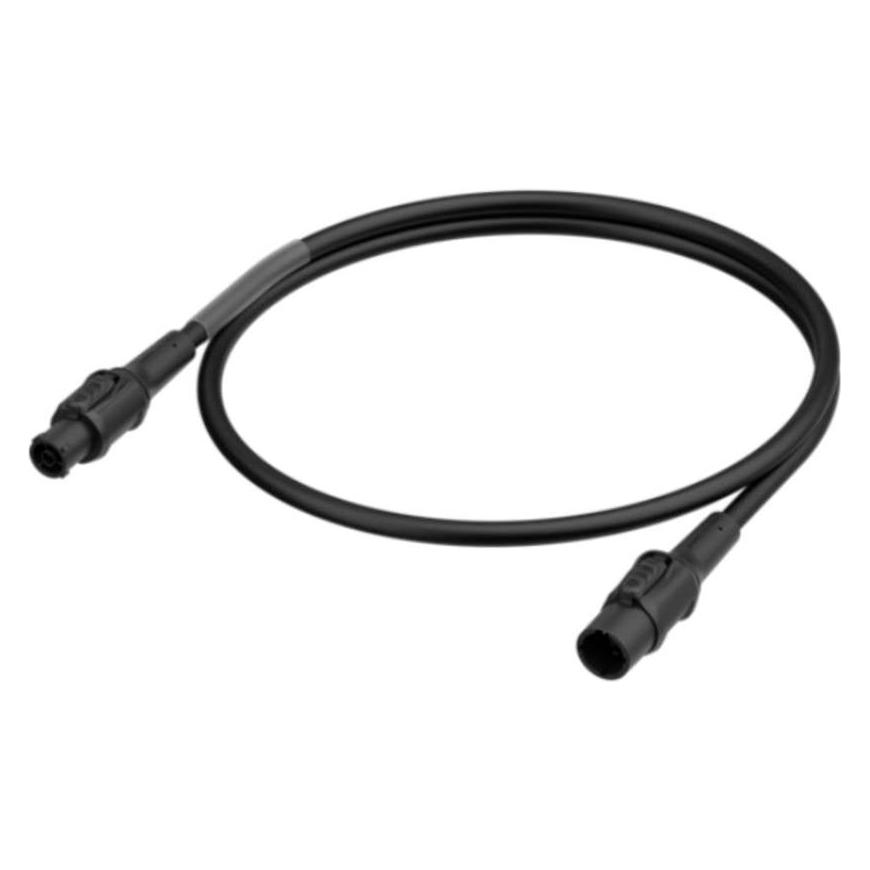 Neutrik 1028920 Strom Anschlusskabel Schwarz 2 m (2 m) (1028920)