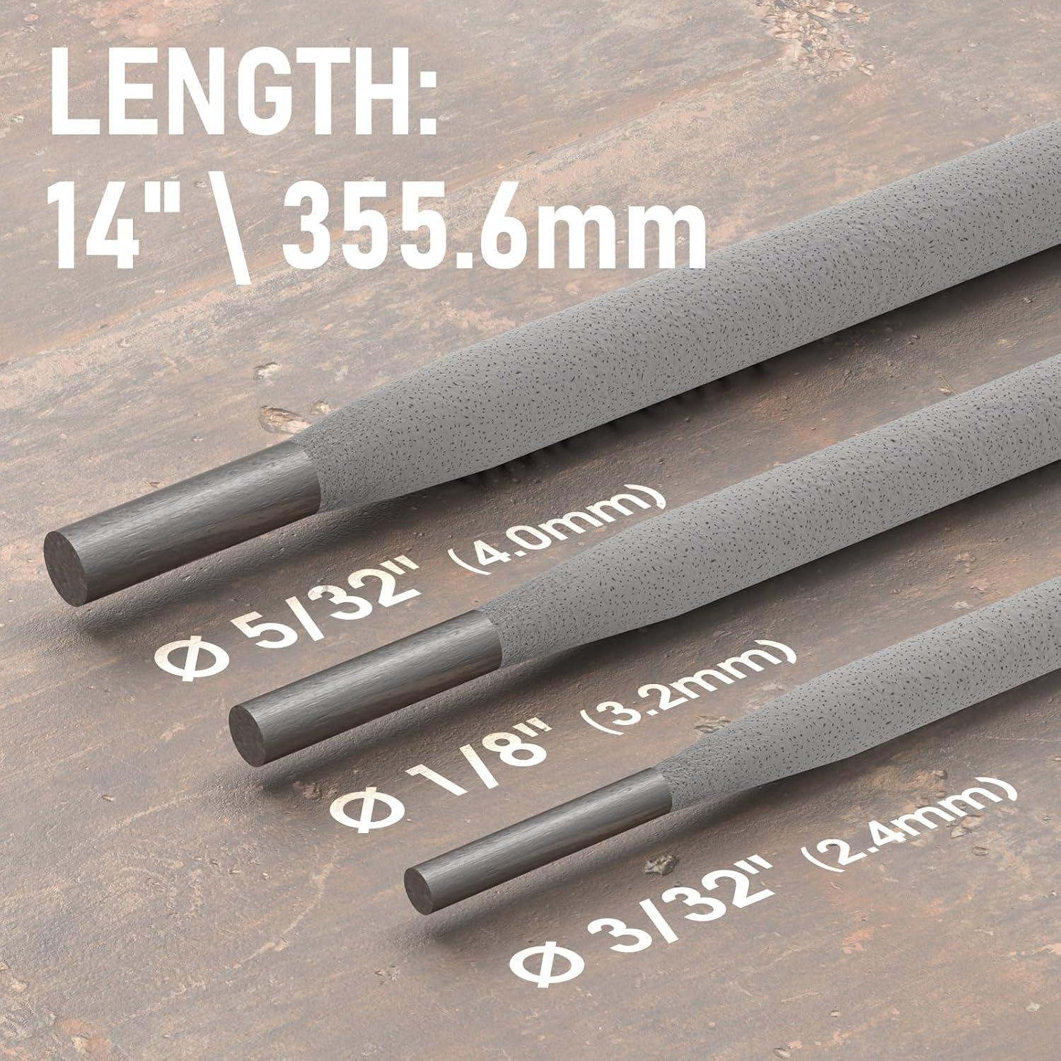 Lustrens E6013 Laselektroden 2,4mm, 2,3kg voor MMA Lassen