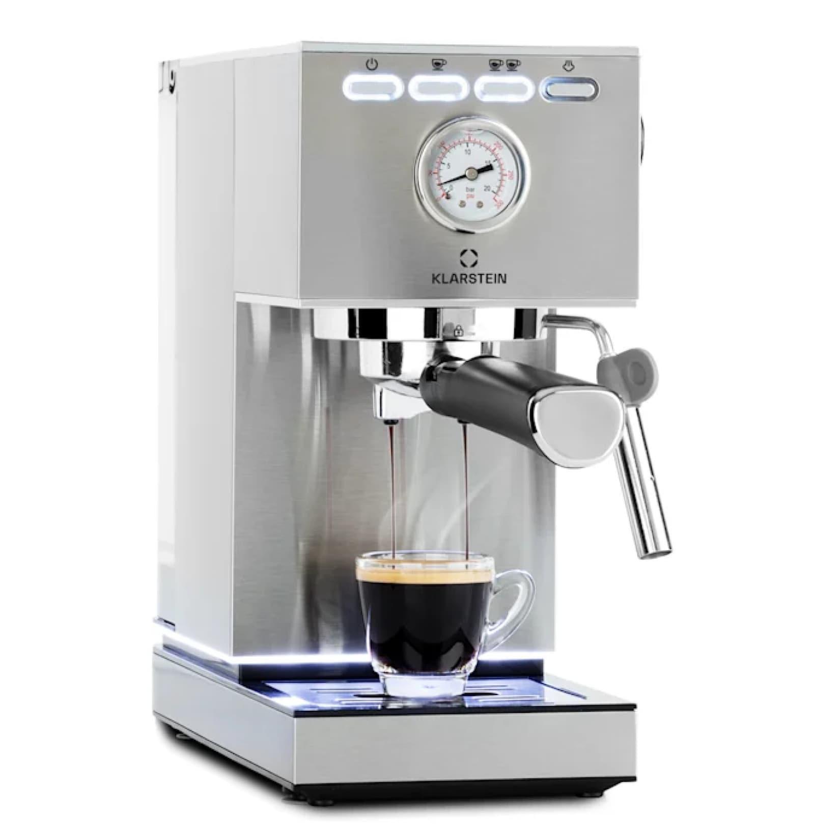 Pausa Espressomaker 1350 Watt 20 Bar Druck Wassertank: 1,4 Liter Edelstahl
