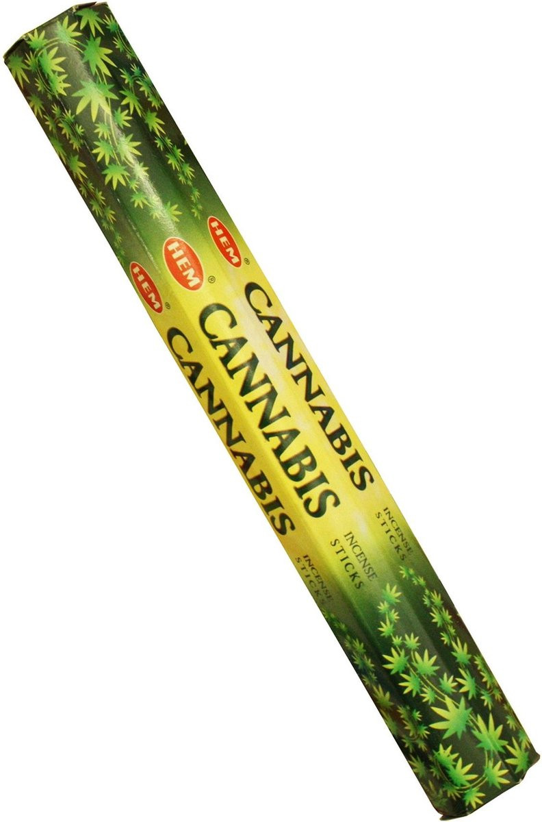 Yogi & Yogini Naturals Cannabis Wierook - 1 pakje à 20 stokjes