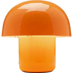 KARE DESIGN Tischleuchte Mushroom Stahl Orange 20 cm