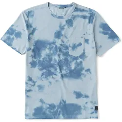 Roark, Herren, Sportshirt, Mathis Active Tie Dye (M), Blau, M