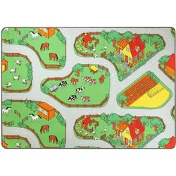 Spiel- und Kinderteppich BAUERNHOF | 140x200 cm