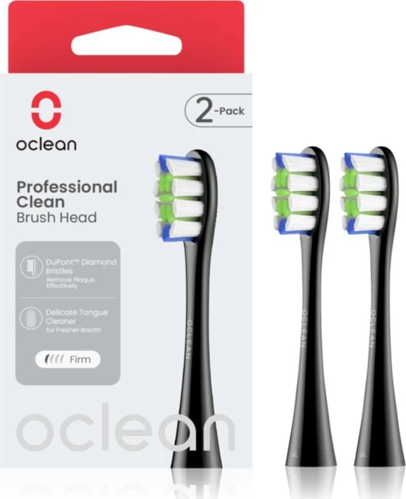 Oclean Professional Clean P1C5 B02 2 Stück schwarz, 2 Stk